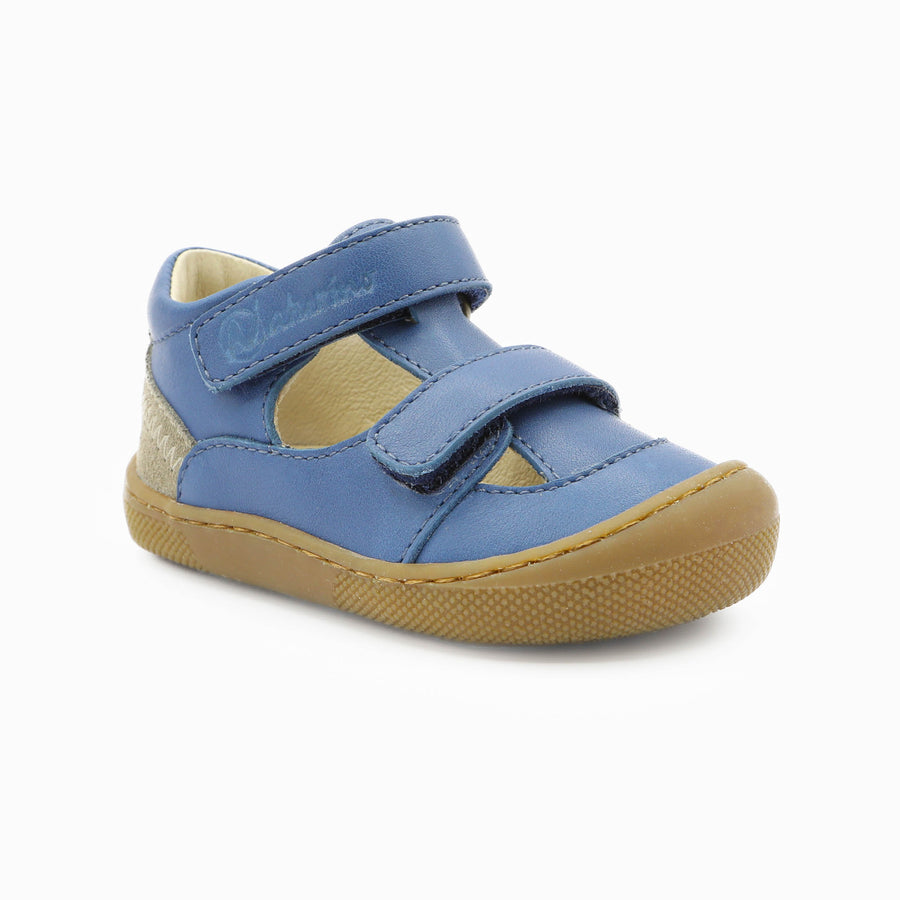Naturino Barefoot Sandales Irtys Honey Azure Taupe