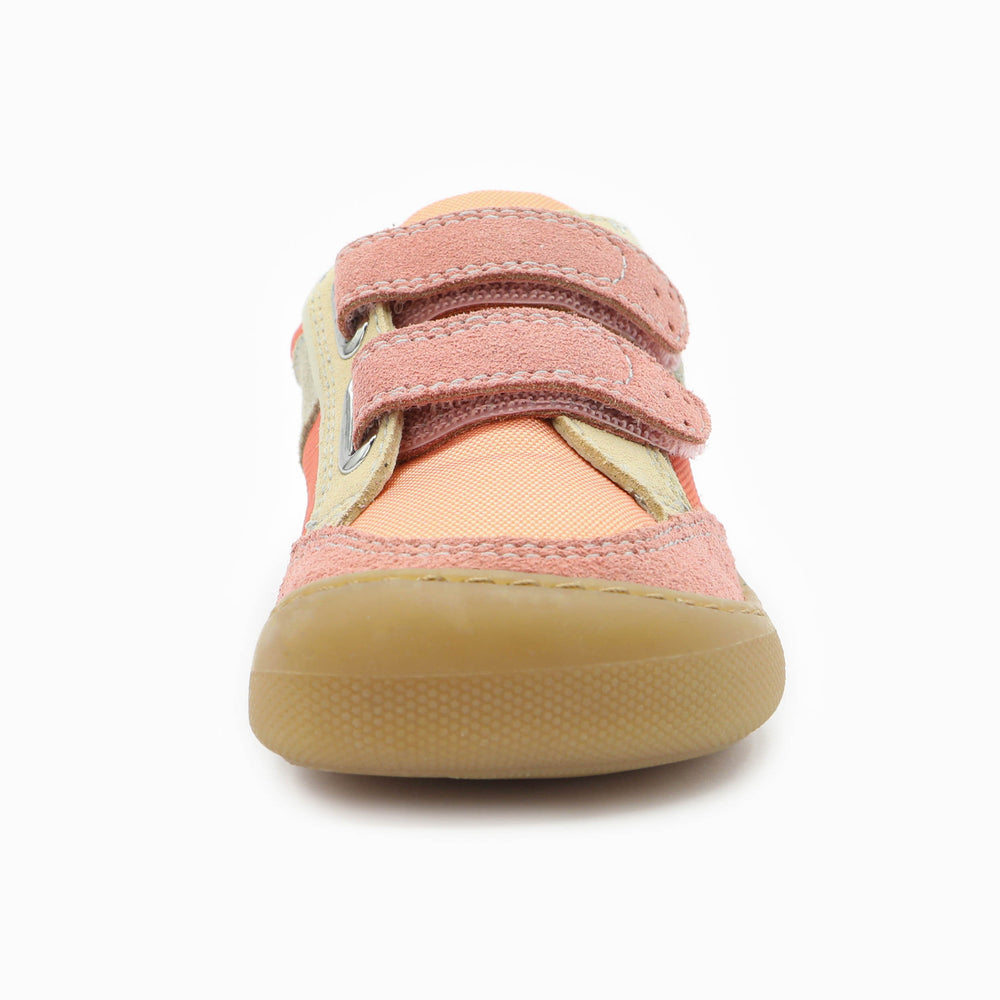 Naturino Barefoot Eksy Atardecer Melocotón Suave Beige Vainilla
