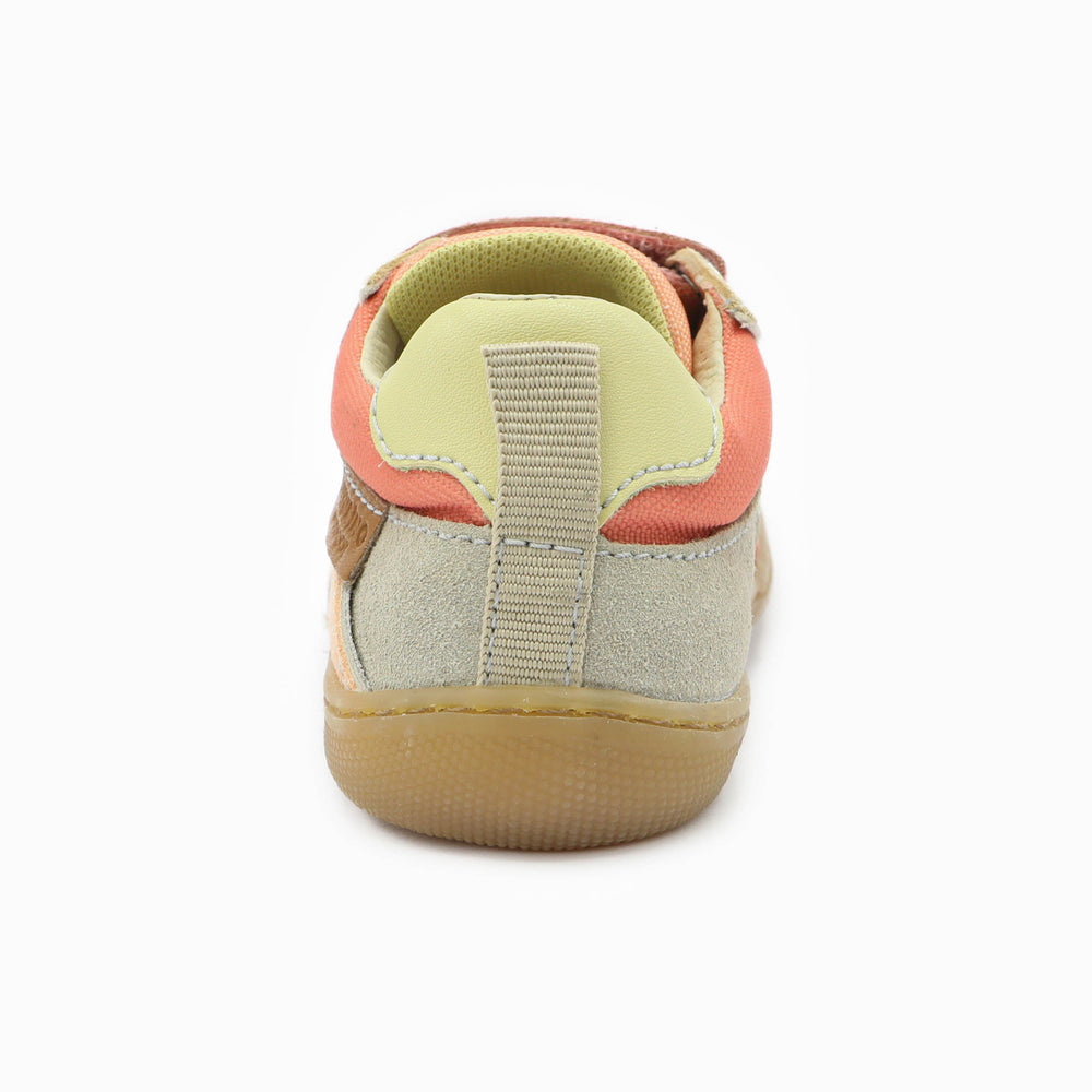 Naturino Barefoot Eksy Atardecer Melocotón Suave Beige Vainilla