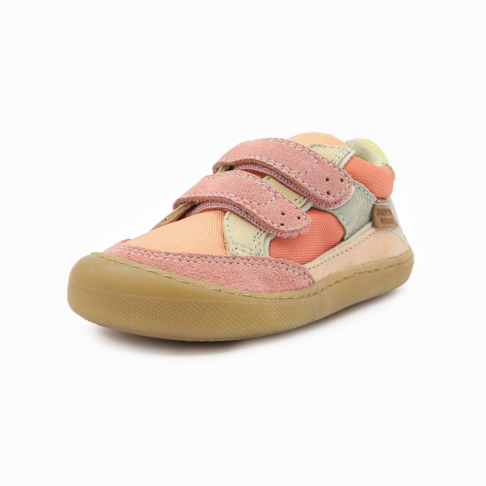 Naturino Barefoot Eksy Atardecer Melocotón Suave Beige Vainilla