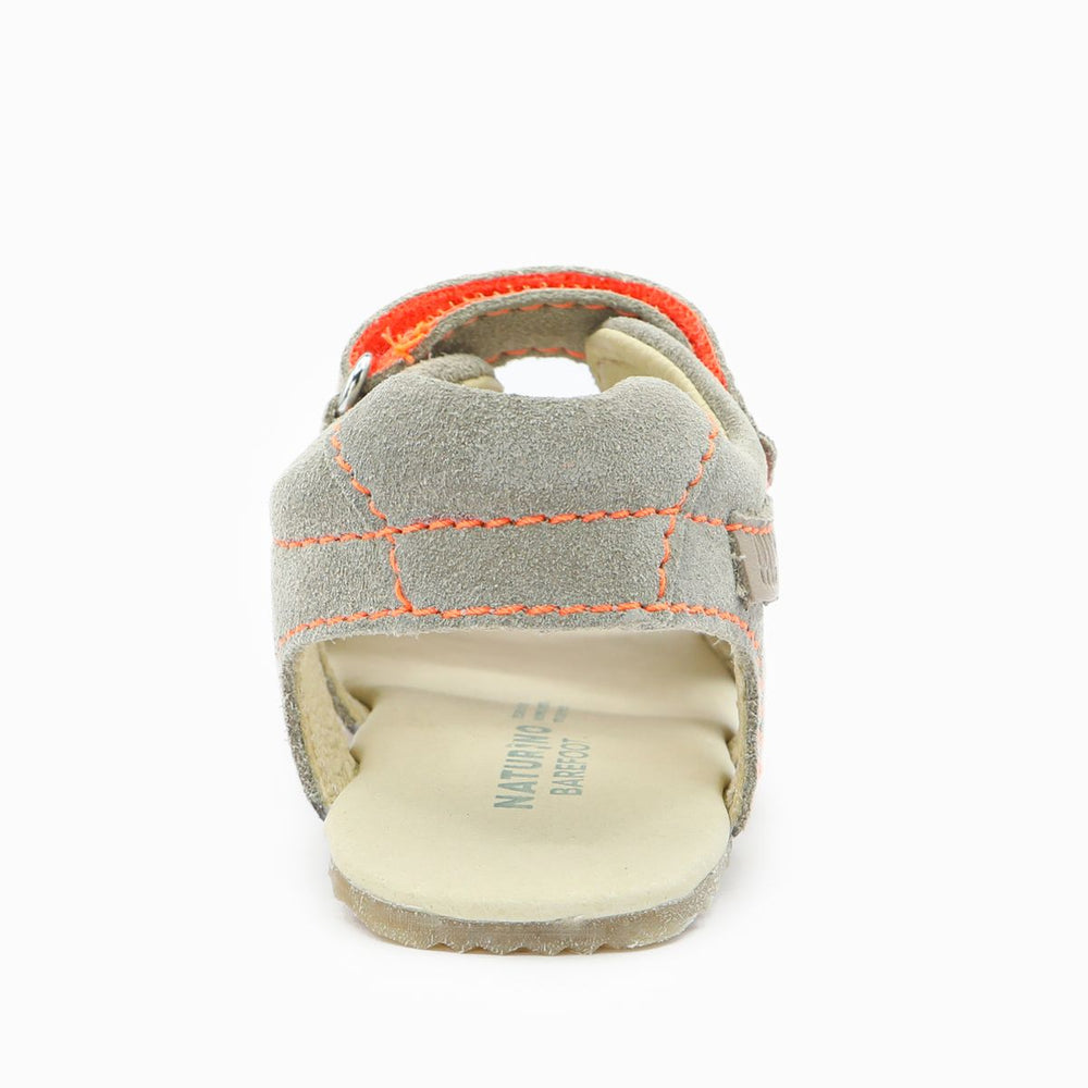 Naturino Skyrec Barefoot topo naranja fluorescente