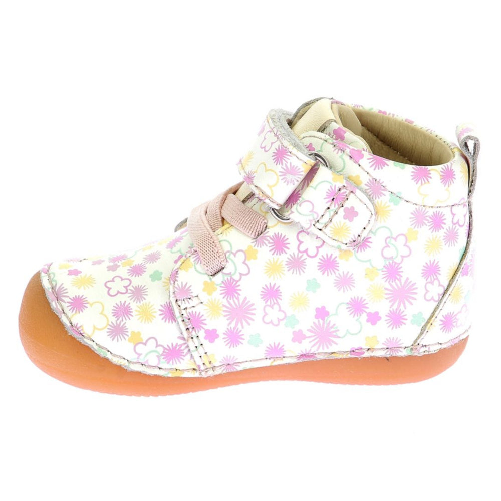 Kickers Sonizikro Blanc Fleurs