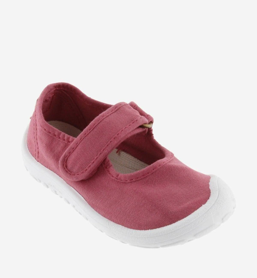 Victoria Barefoot Bosco Merceditas de Lona Frambuesa
