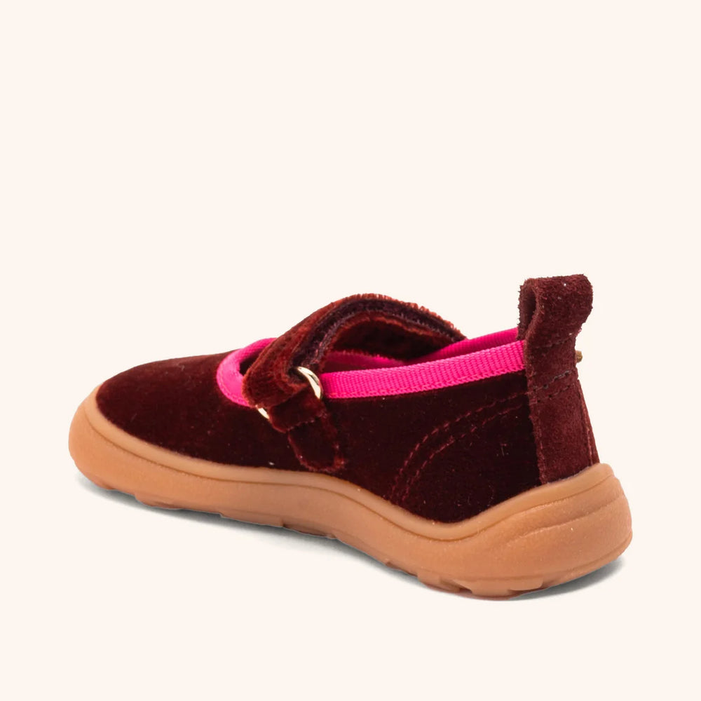 Bisgaard Barefoot Bailarinas básicas burdeos