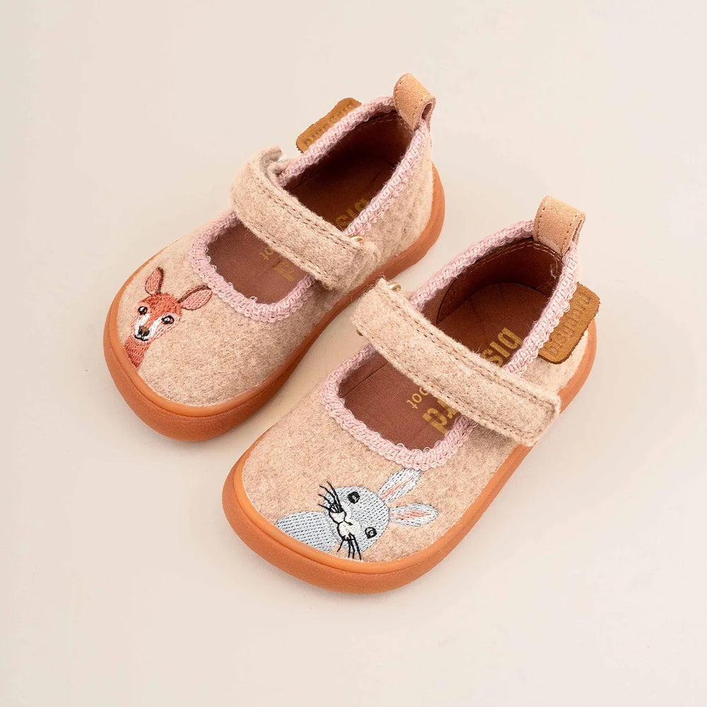 Bisgaard Barefoot bailarina básica beige