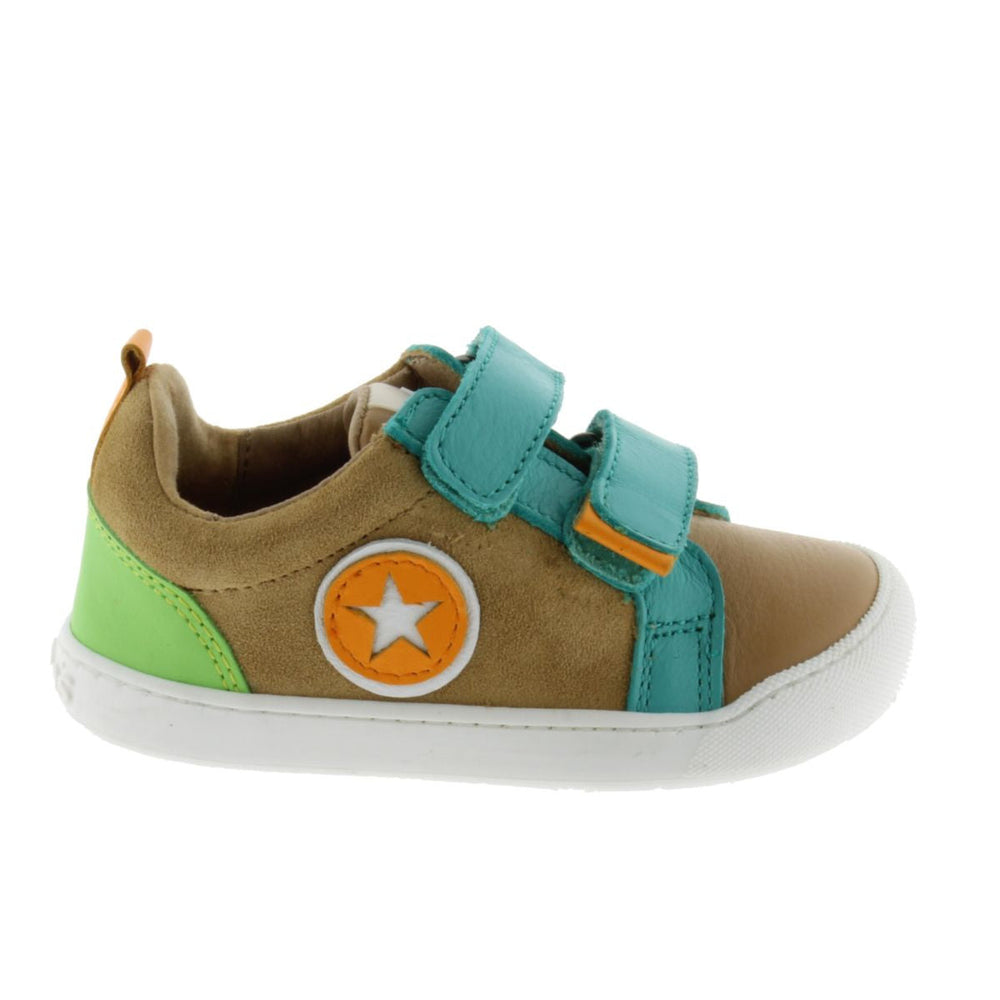 Acebos Barefoot Univers con velcros beige