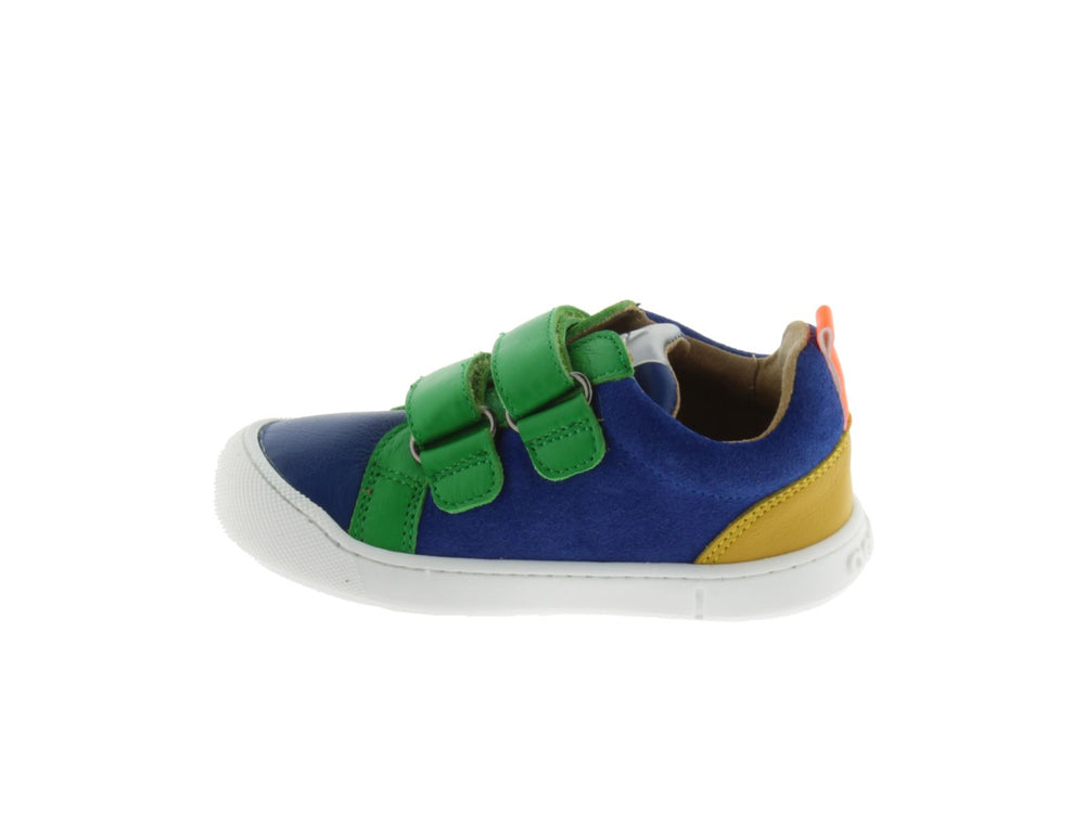 Acebos barefoot Univers con velcros color cobalto