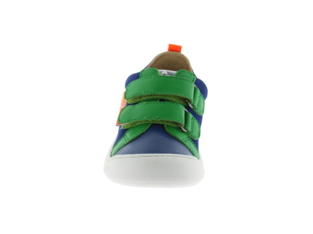 Acebos barefoot Univers con velcros color cobalto