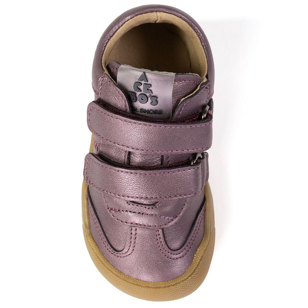 Acebos Barefoot con velcros granada