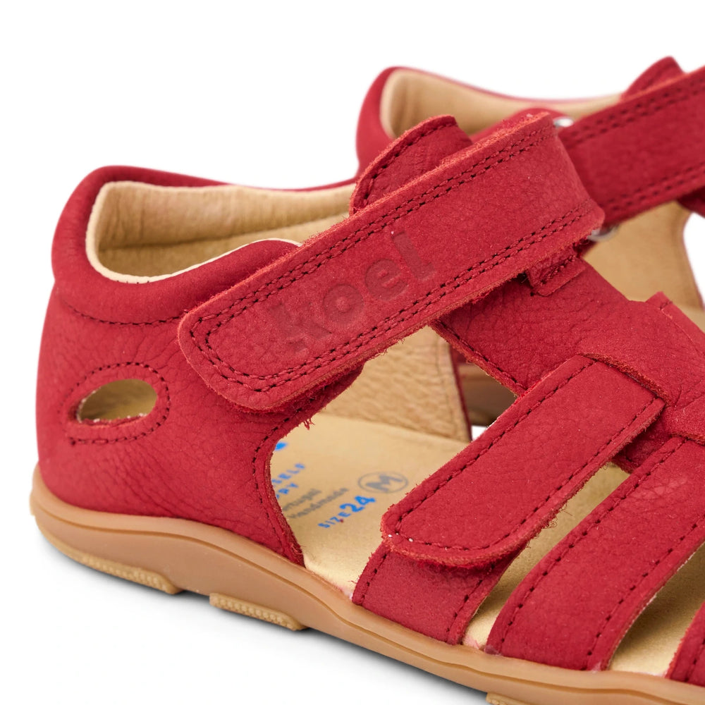 Sandalias Koel Barefoot Ola rojas
