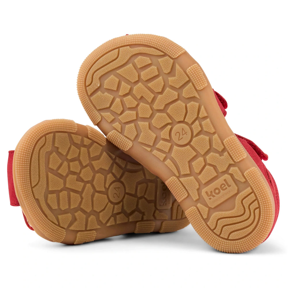 Sandalias Koel Barefoot Ola rojas
