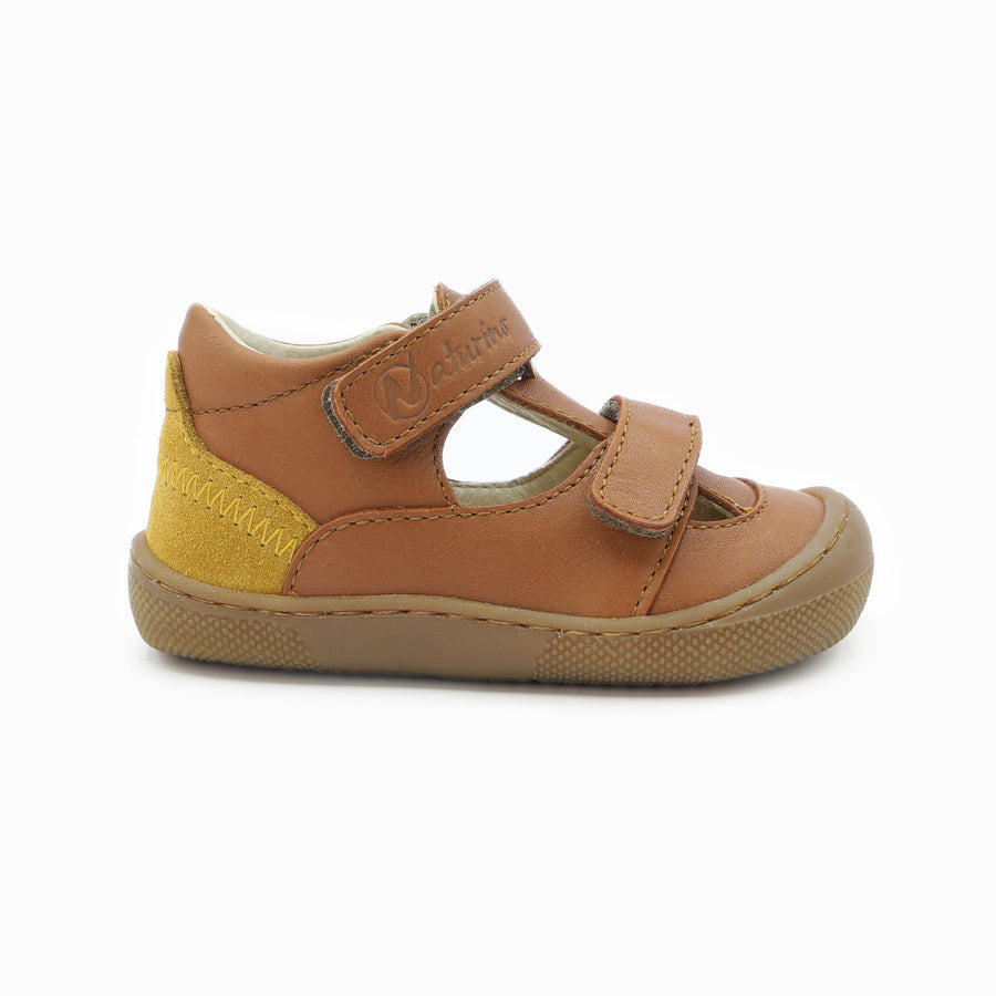 Naturino Barefoot Sandales Irtys Honey Cognac Zucca