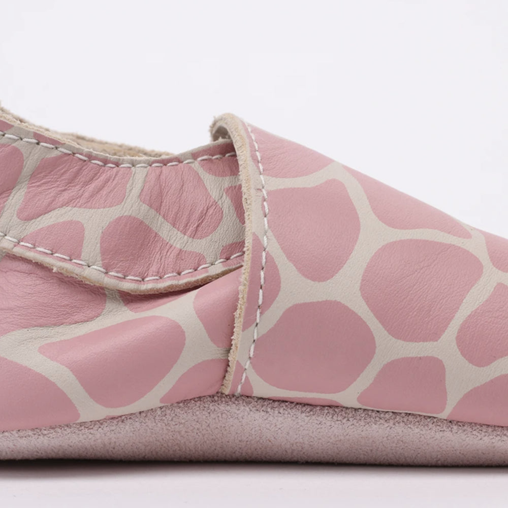Bobux Chaussons Giraffe Rose