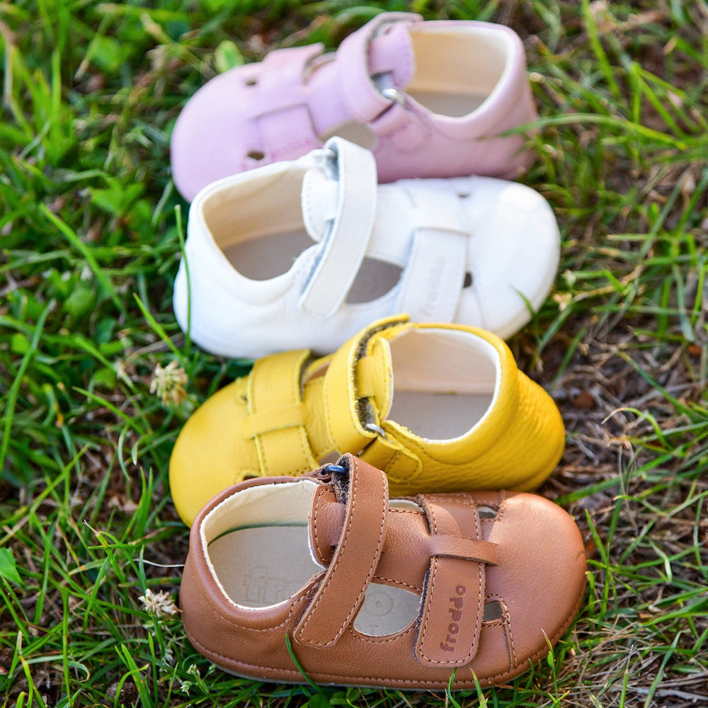 Froddo Barefoot Prewalkers Sandal Cognac