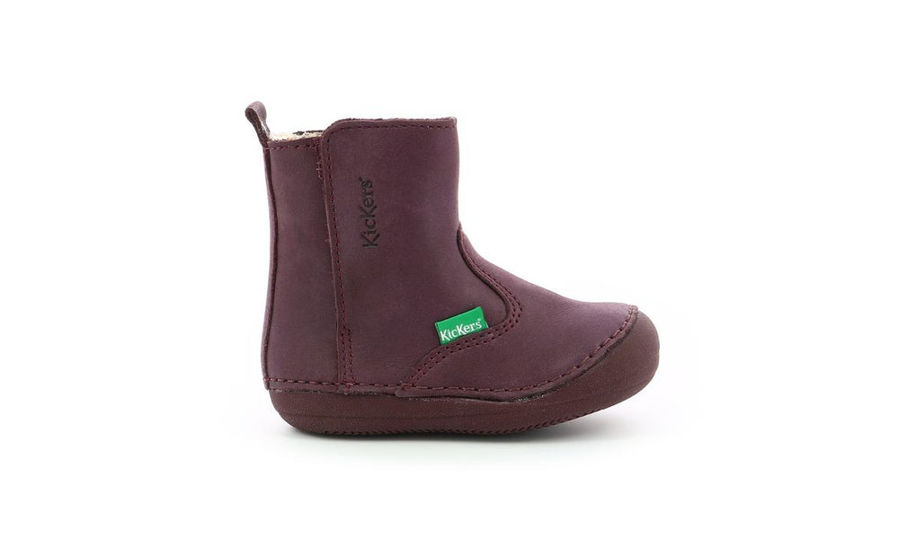 Kickers Socool cho forro Violeta Oscuro