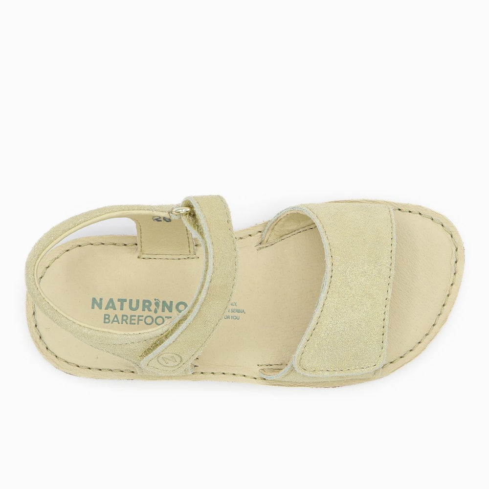 Naturino Sandales Basi II Glitter Platinum