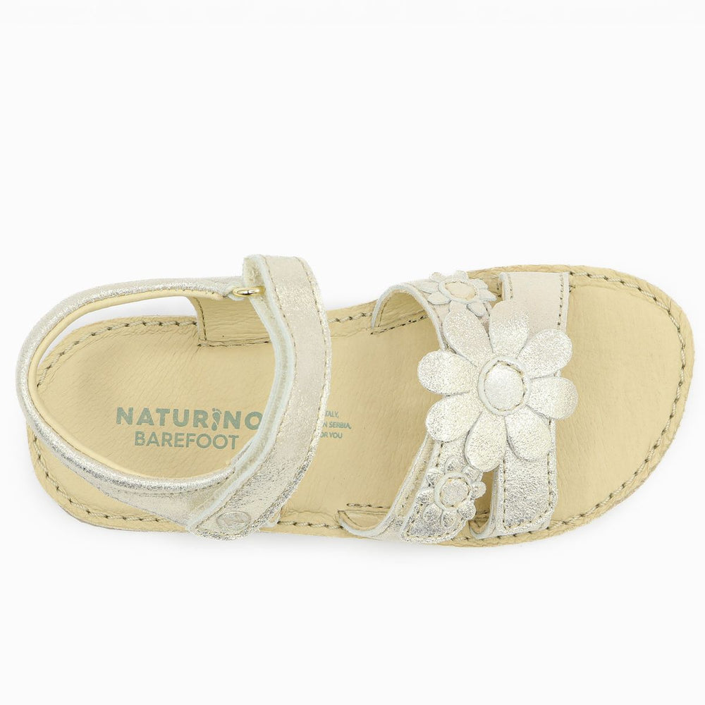 Naturino Feeti II sandalias Monet platino