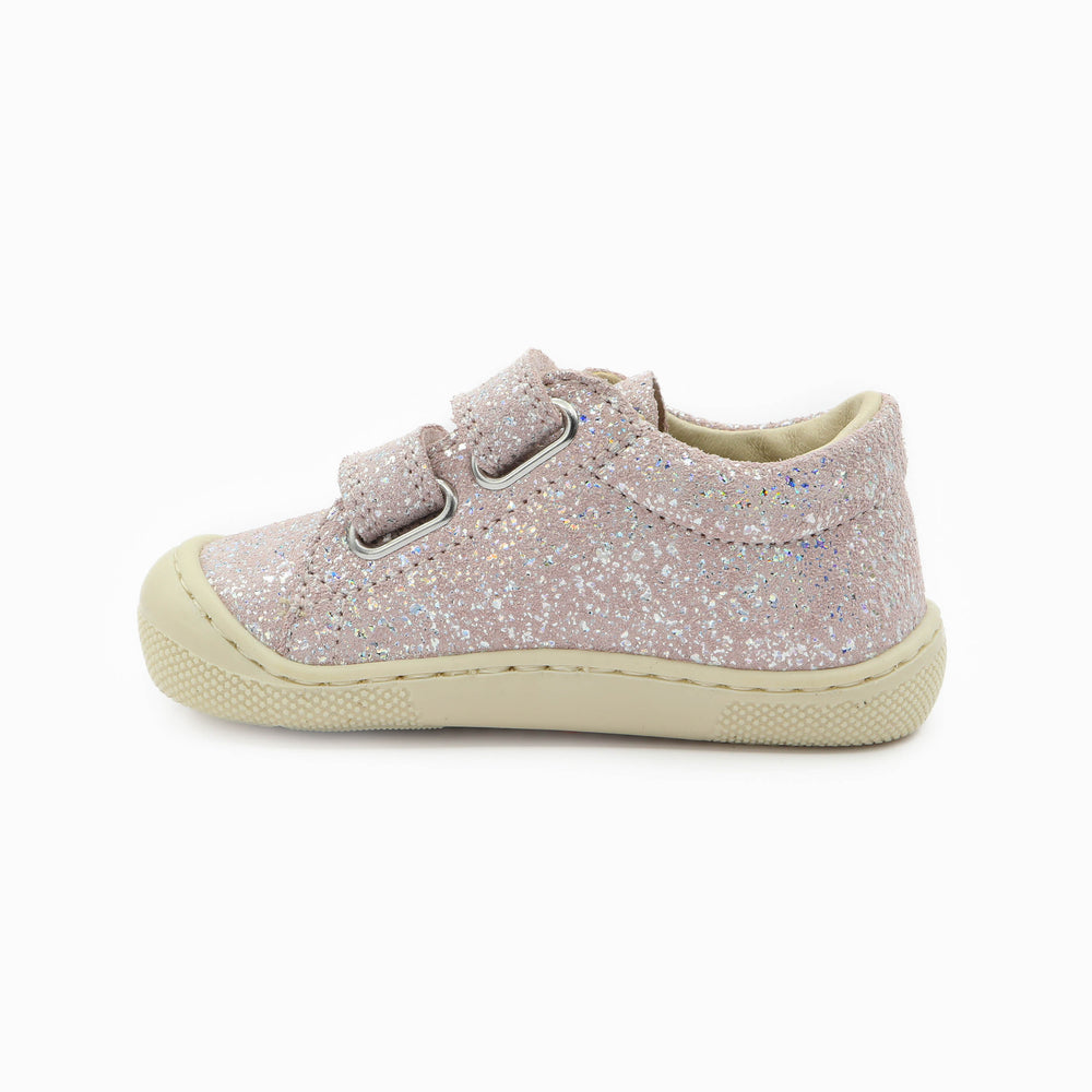 Naturino Barefoot Orec Bajo con velcros Trilly Rosa