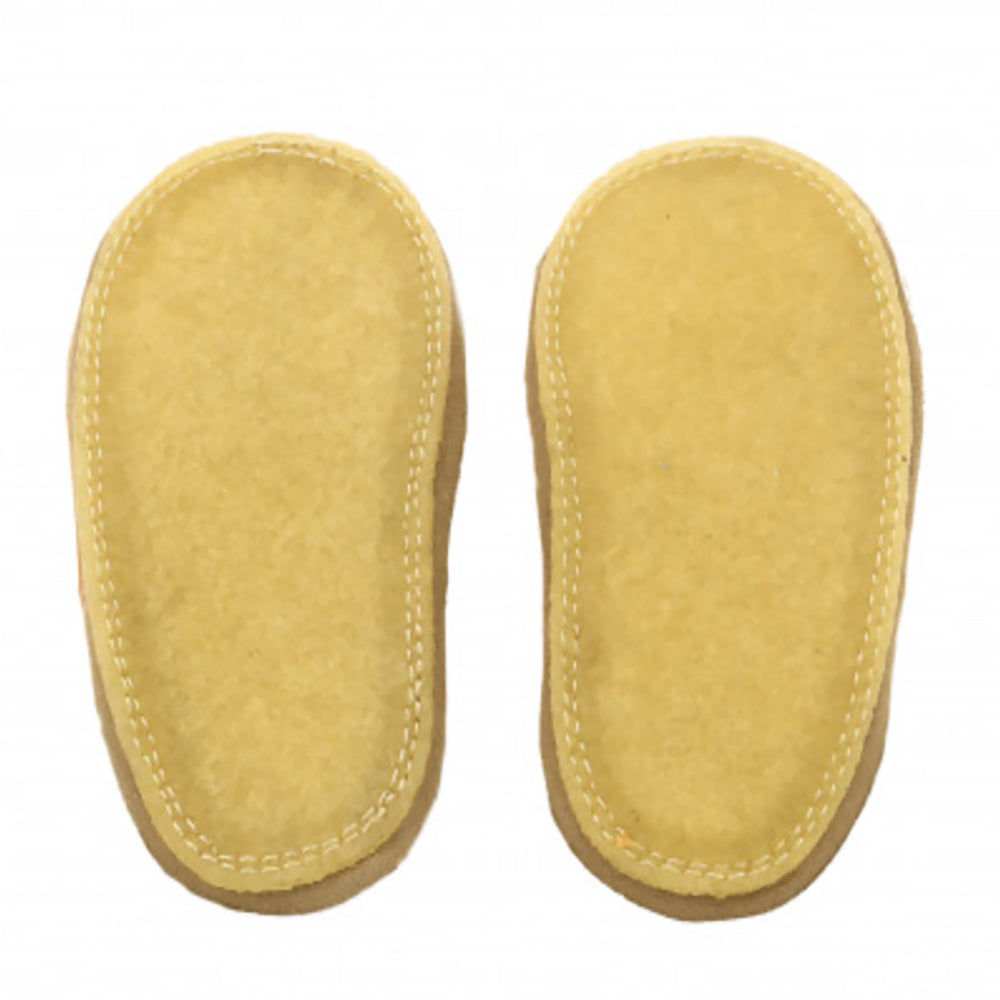 Robeez Chaussons Crêpe Rob Fur Marron