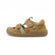 Sandalias Naturino Barefoot Jaffo con velcros marrón hoja