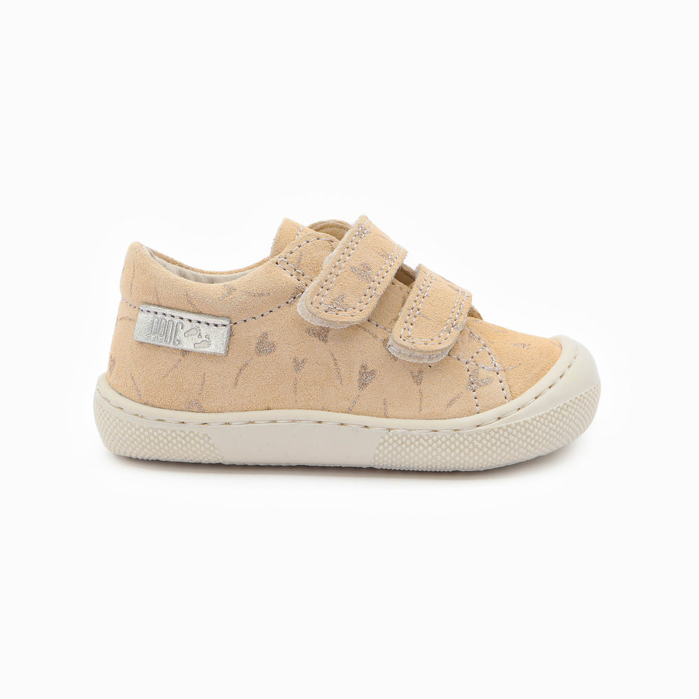 Naturino Barefoot Orec Low Velcros Glitter Flower Heart Vani
