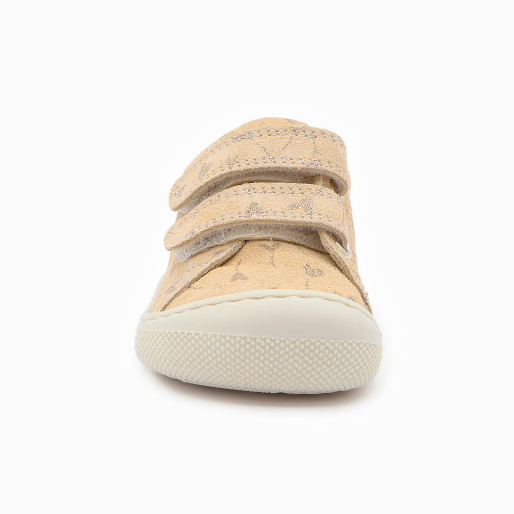 Naturino Barefoot Orec Low Velcros Glitter Flower Heart Vani