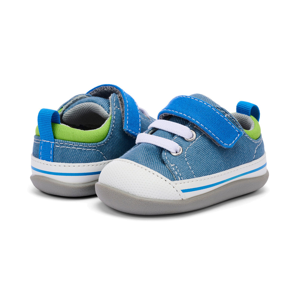See Kai Run First Walker Stevie Bleu Jeans