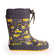 Koel Barefoot Wellie Fourrées Tractor Blue
