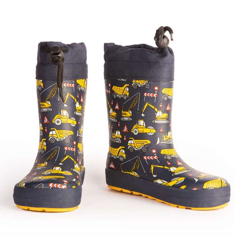 Koel Barefoot Wellie Fourrées Tractor Blue