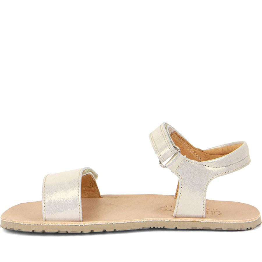 Froddo Barefoot Sandales Flexy Lia Platine Brillant