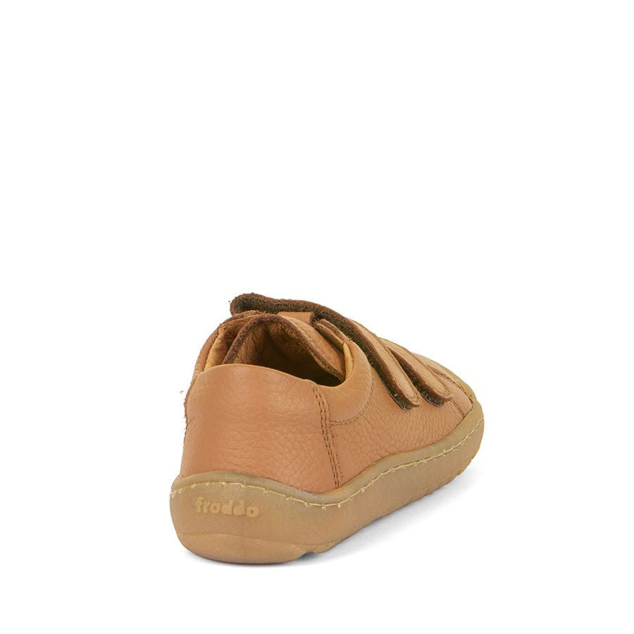 Froddo Barefoot Cuero Velcros Coñac