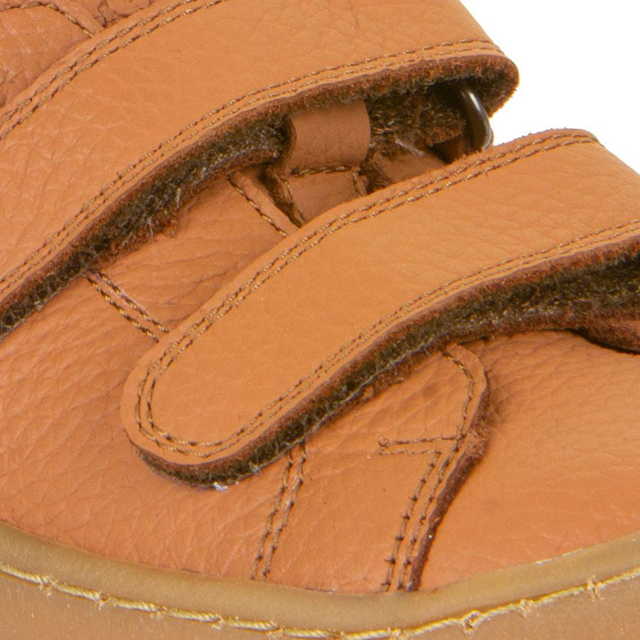 Froddo Barefoot Cuero Velcros Coñac