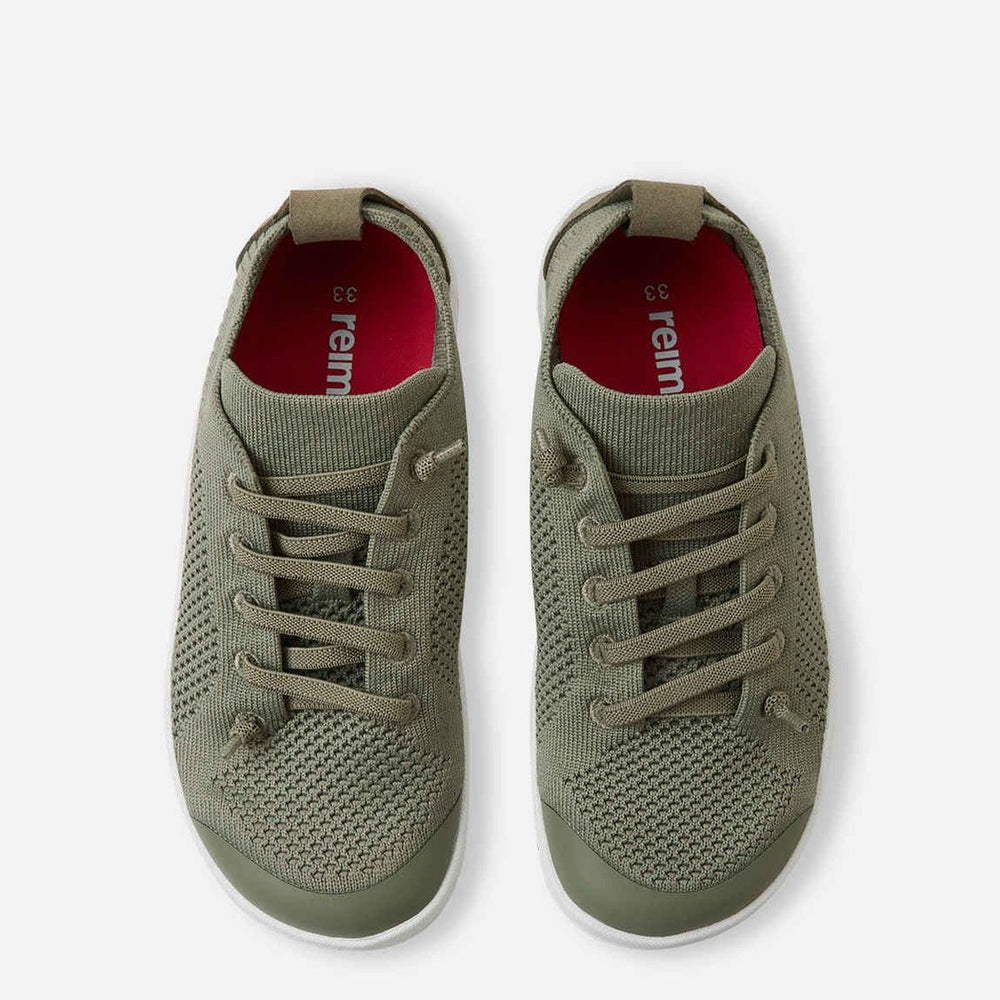 Zapatos barefoot Reima Astelu verde grisáceo