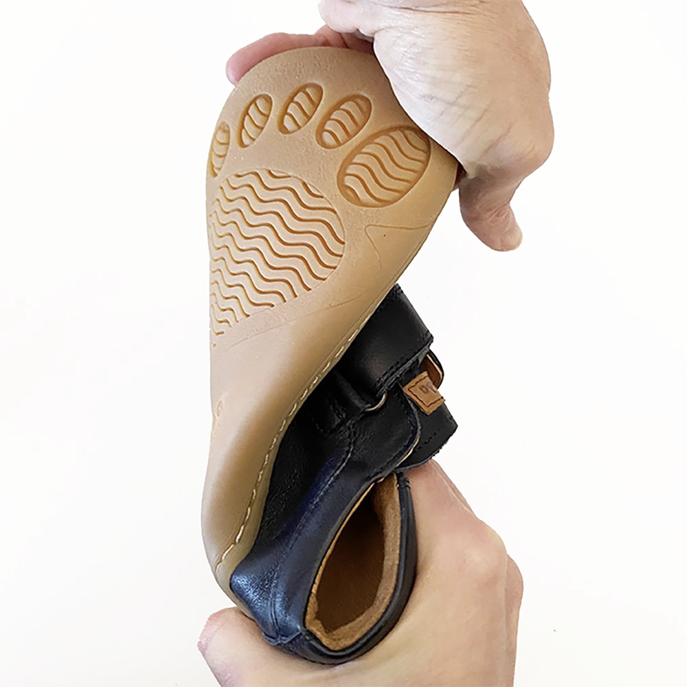 Froddo Barefoot Cuero Velcros Coñac