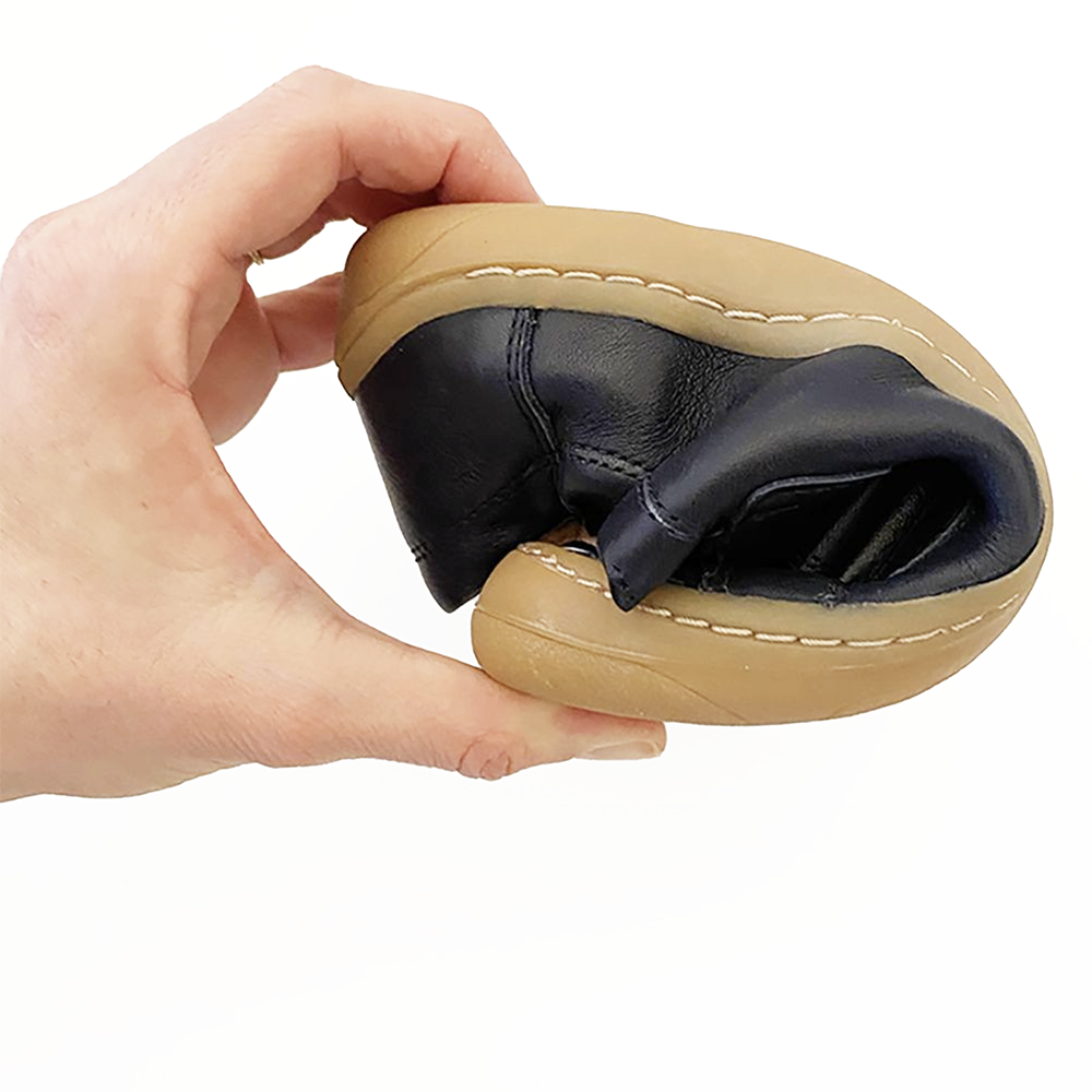 Froddo Barefoot Cuero Velcros Coñac