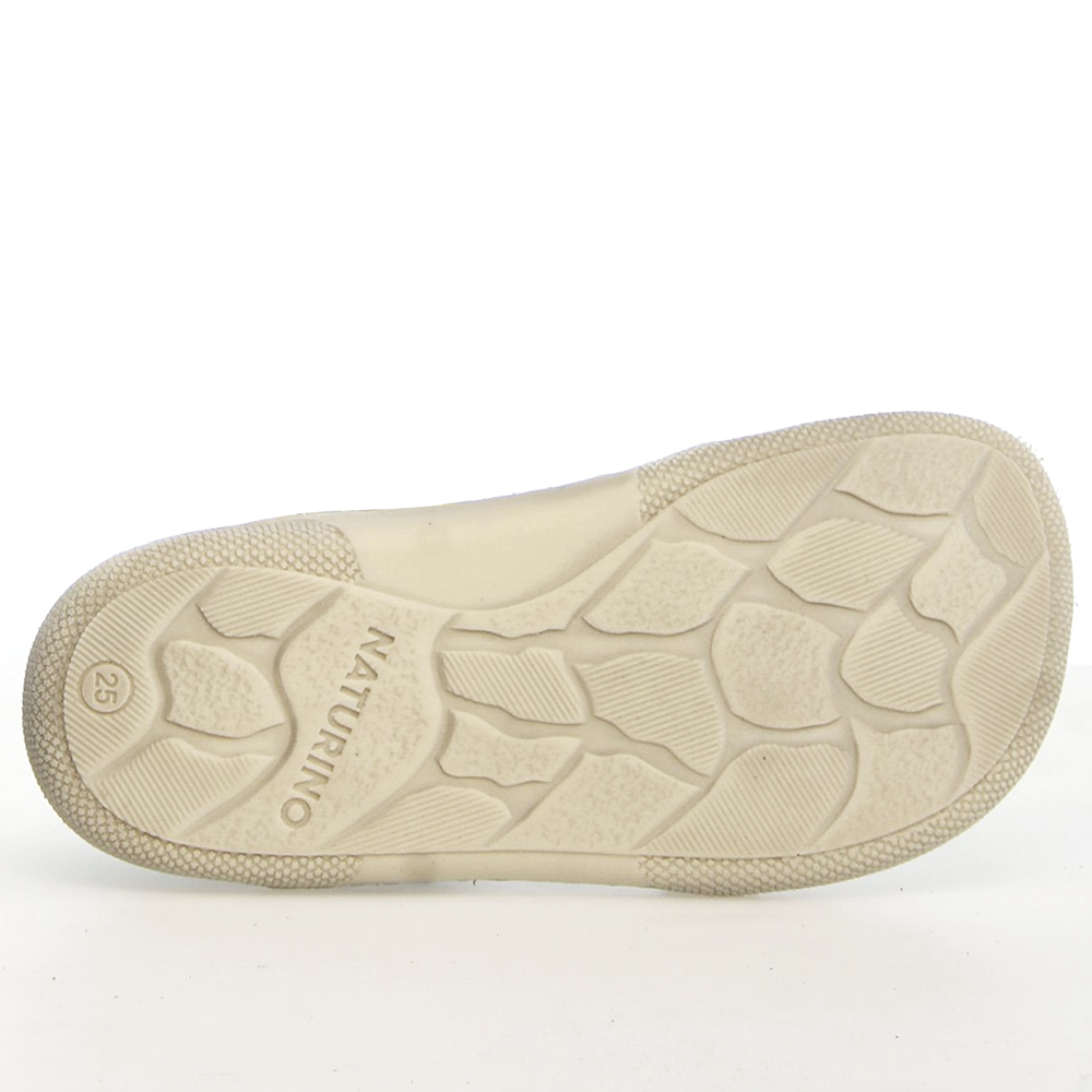 Naturino Barefoot Orec con velcros naranja cálido
