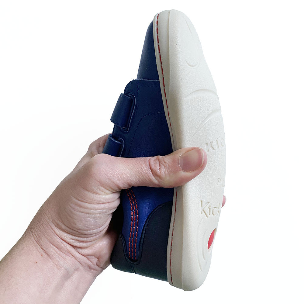 Kickers Barefoot Kickbloom Sandales Blanc Bleu