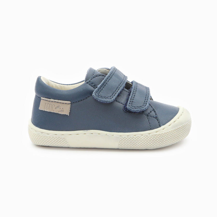 Naturino Barefoot Orec Low Velcros Bone Navy