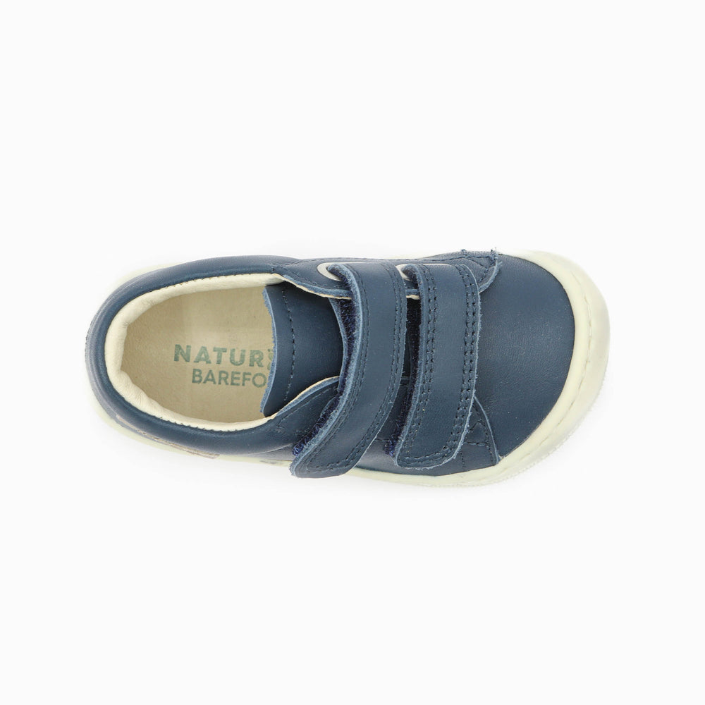 Naturino Barefoot Orec Low Velcros Bone Navy
