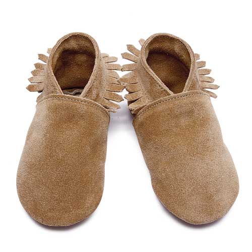 Inchblue Mocassin Tan Suede