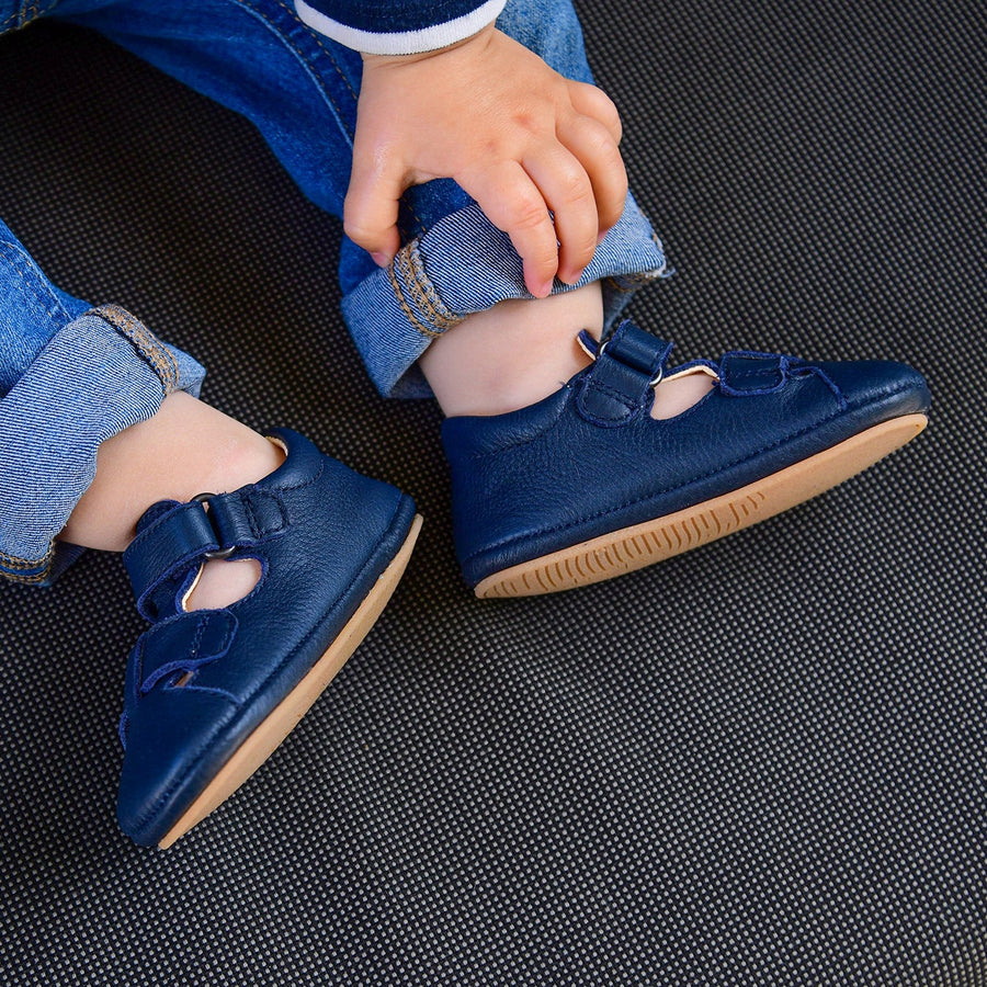Froddo Barefoot Prewalkers Sandal Dark Blue