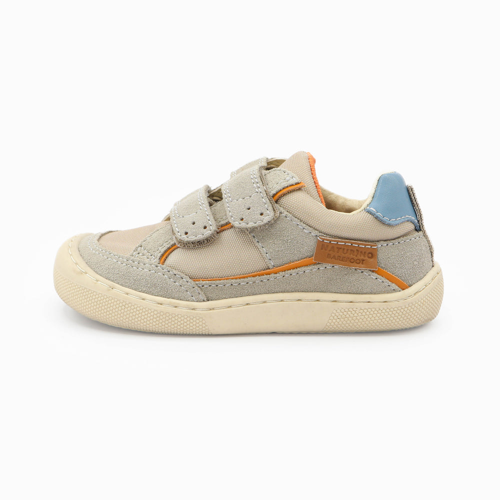 Naturino Barefoot Eksy topo, naranja y azul marino