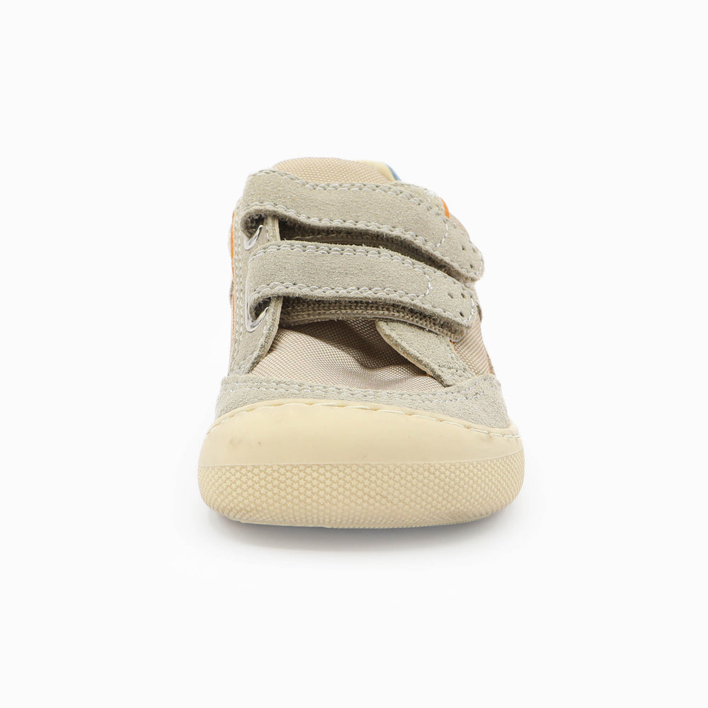 Naturino Barefoot Eksy topo, naranja y azul marino