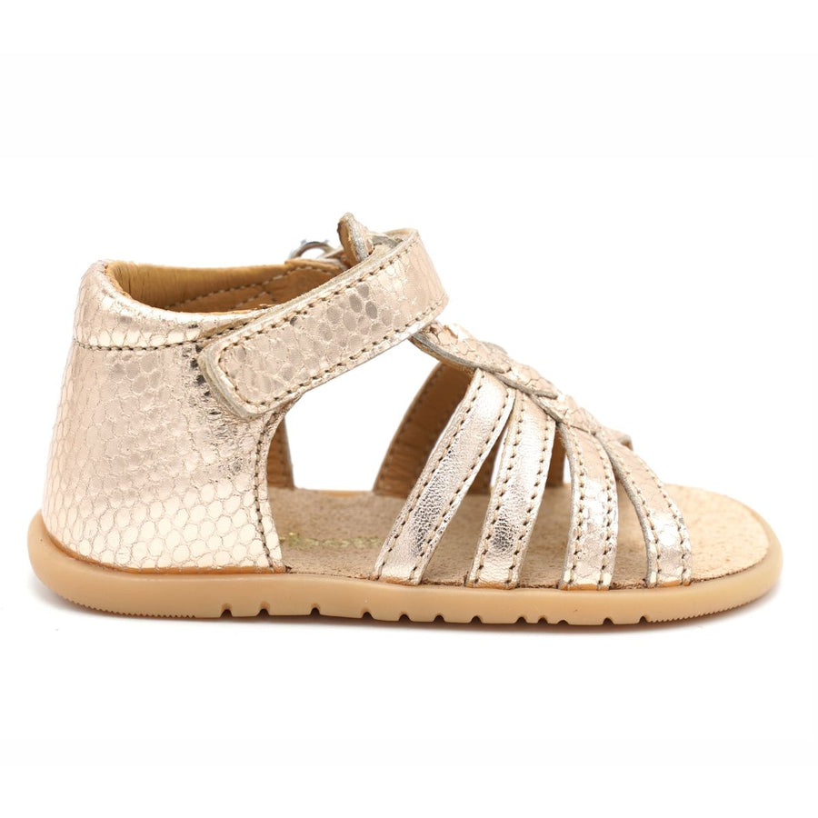 Babybotte Barefoot Remolino con velcros Rosa