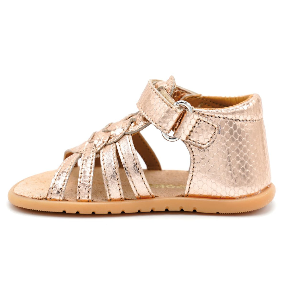 Babybotte Barefoot Tourbillon Velcros Rose