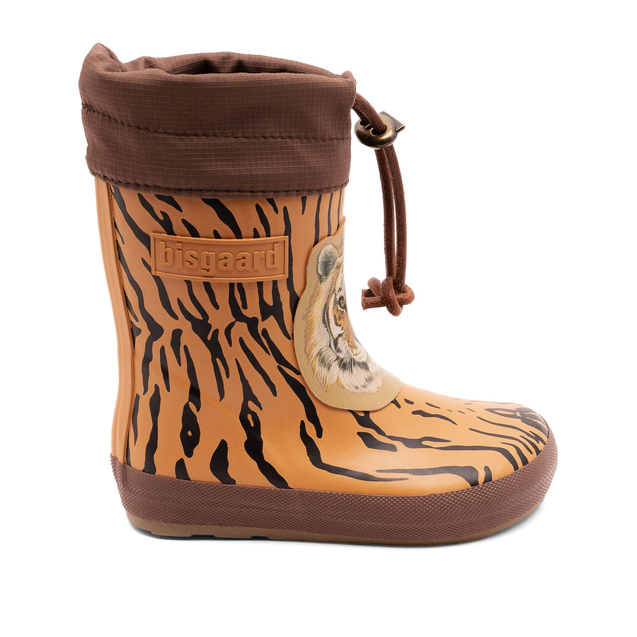 Botas de goma altas térmicas Bisgaard Barefoot con tigre