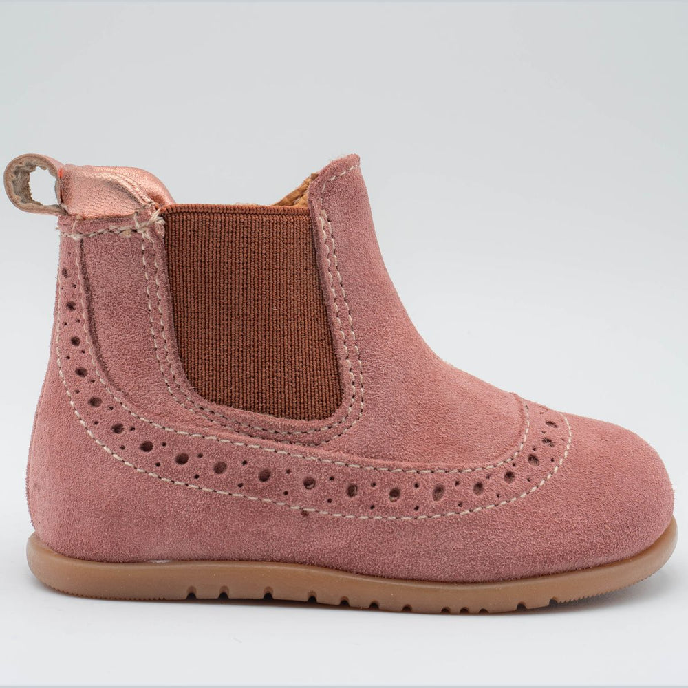 Babybotte barefoot Archic de ante rosa antiguo