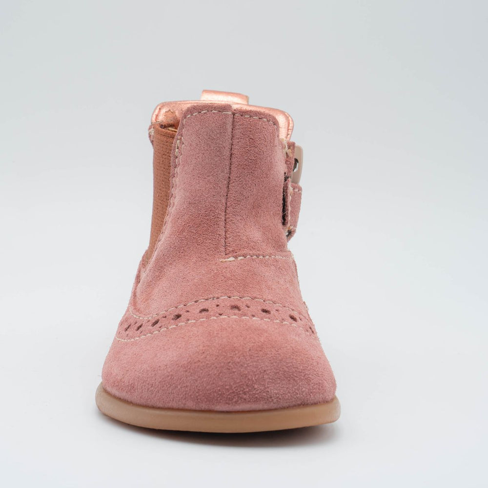 Babybotte barefoot Archic de ante rosa antiguo