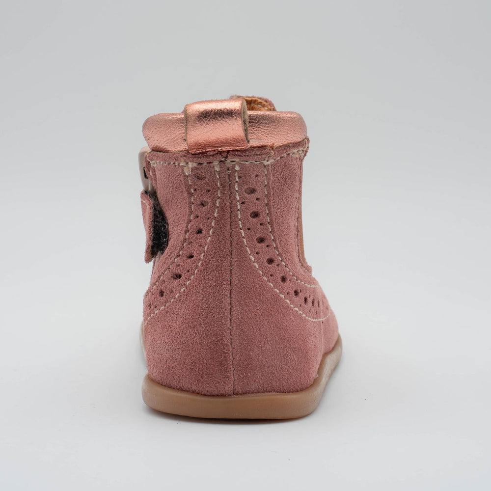 Babybotte barefoot Archic de ante rosa antiguo