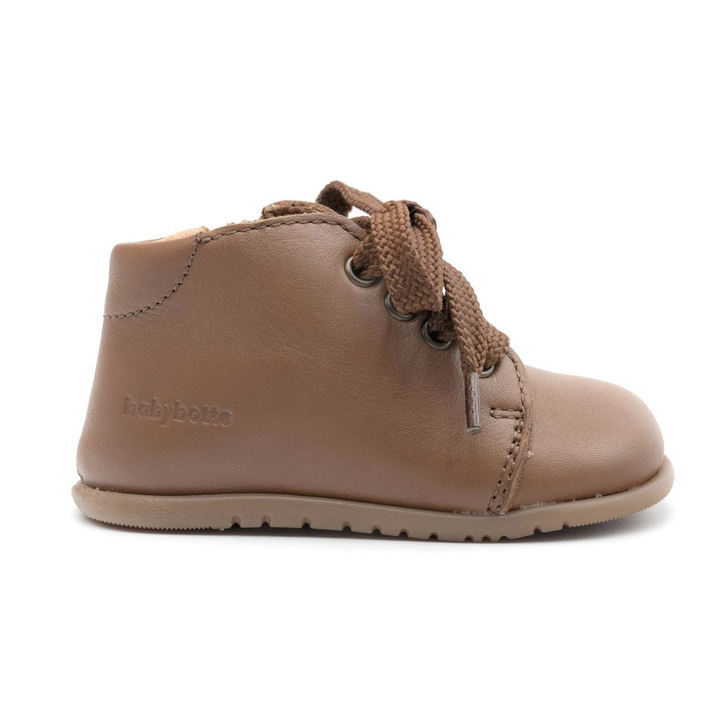 Babybotte barefoot Fredy Zip Texano Cuero